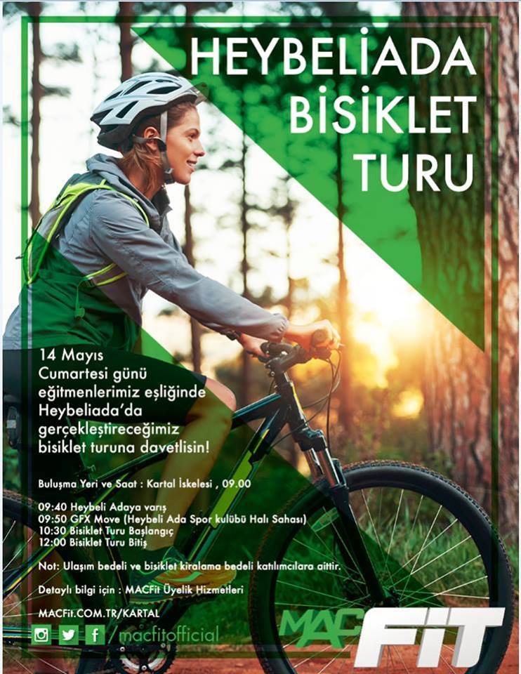 Heybeliada macfit bisiklet turu