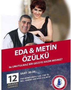 Büyükada konserleri Eda Metin Özülkü