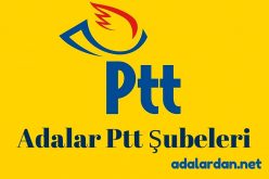 Adalar PTT Şubeleri İletişim Bilgileri