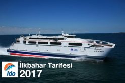 İDO İlkbahar Tarifesi 2017