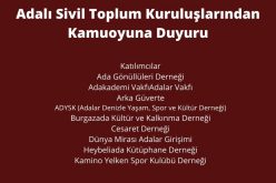 Adalı Sivil Toplum Kuruluşlarından Kamuoyuna Duyuru