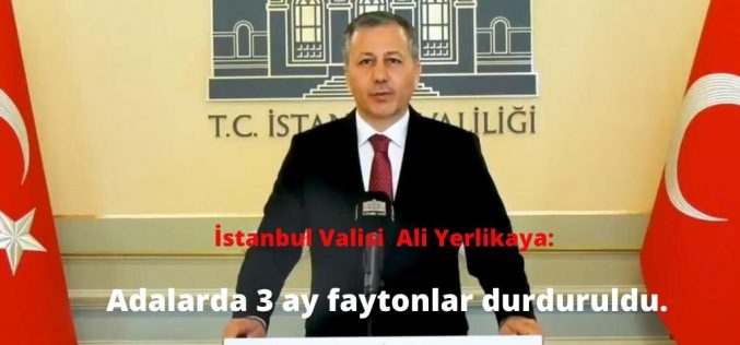 İstanbul Valisi Ali Yerlikaya Adalarda Ruam Açıklaması