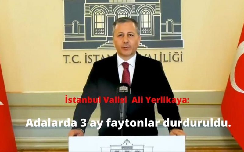 İstanbul Valisi Ali Yerlikaya Adalarda Ruam Açıklaması
