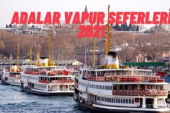 Adalar Vapur Seferleri 2021