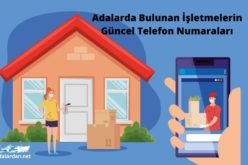 Adalarda Eve Teslimat Hizmeti Veren İşletmeler