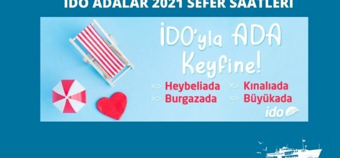 İDO Adalar 2021 Sefer Saatleri